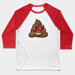 Poop in love Baseball T-Shirt